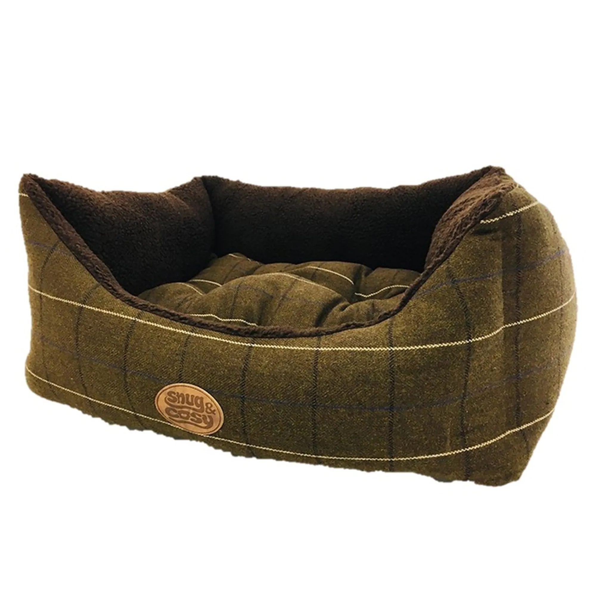 Snug & Cosy Cambridge Tweed Rectangular Bed