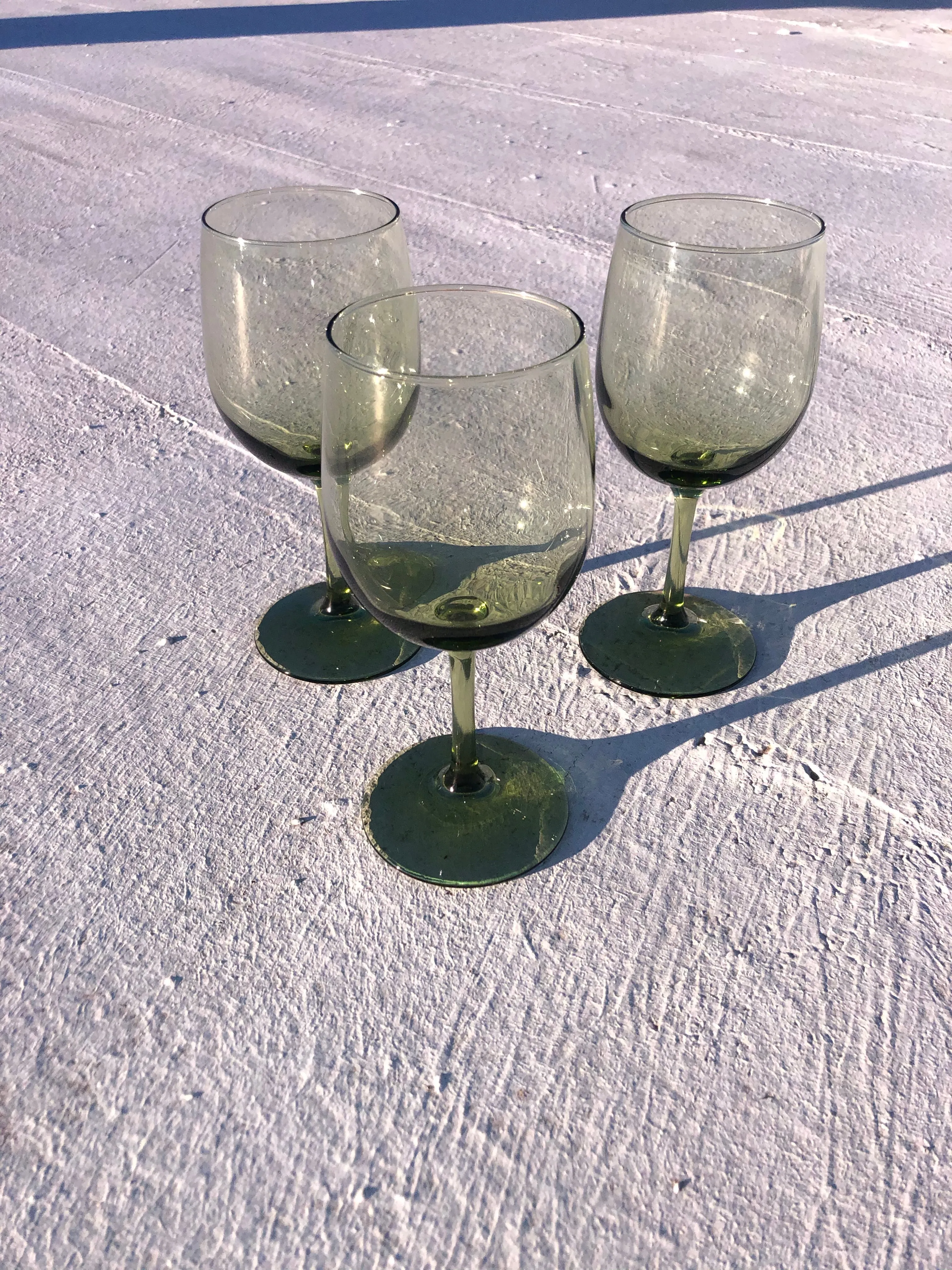 Spearmint Wine Glasses