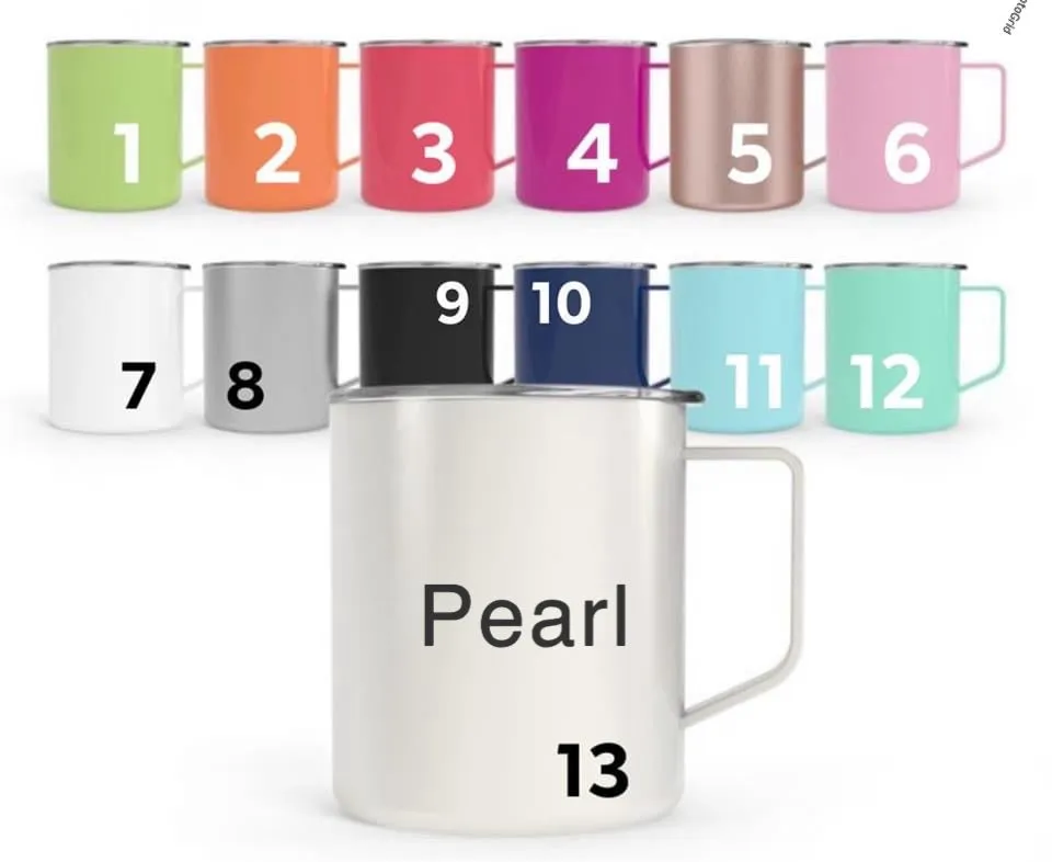 Stainless Steel Mugs Blank 14oz