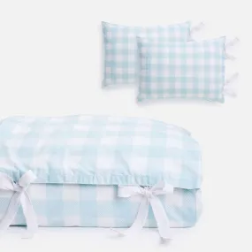 Statement Gingham Duvet Cover and Shams Bundle