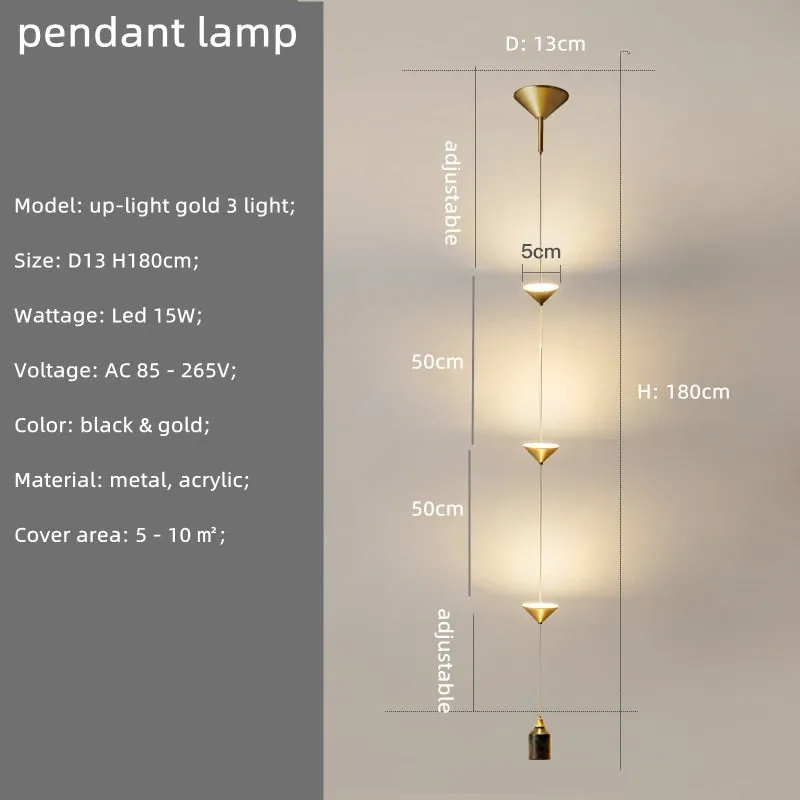 String Bedside LED Adjustable Floor Lamp