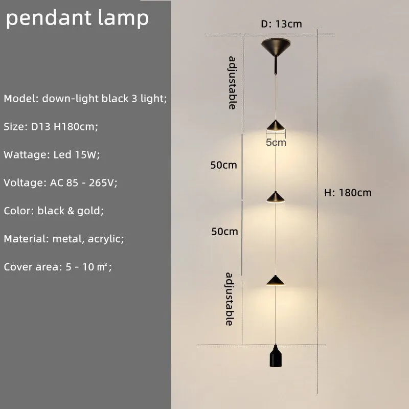 String Bedside LED Adjustable Floor Lamp