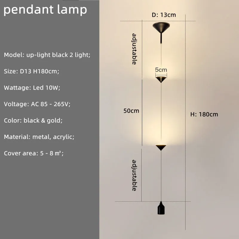 String Bedside LED Adjustable Floor Lamp