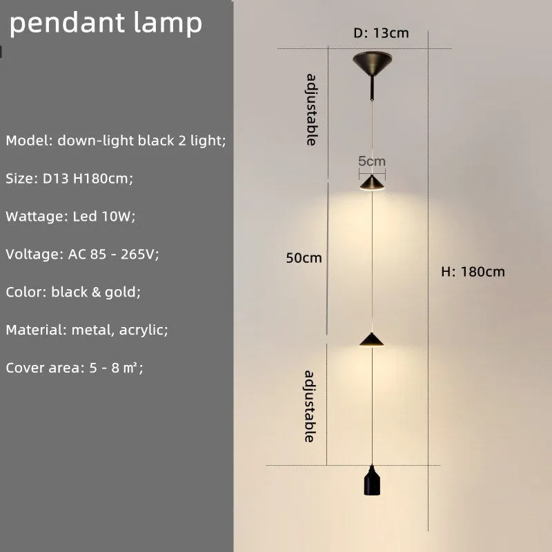 String Bedside LED Adjustable Floor Lamp