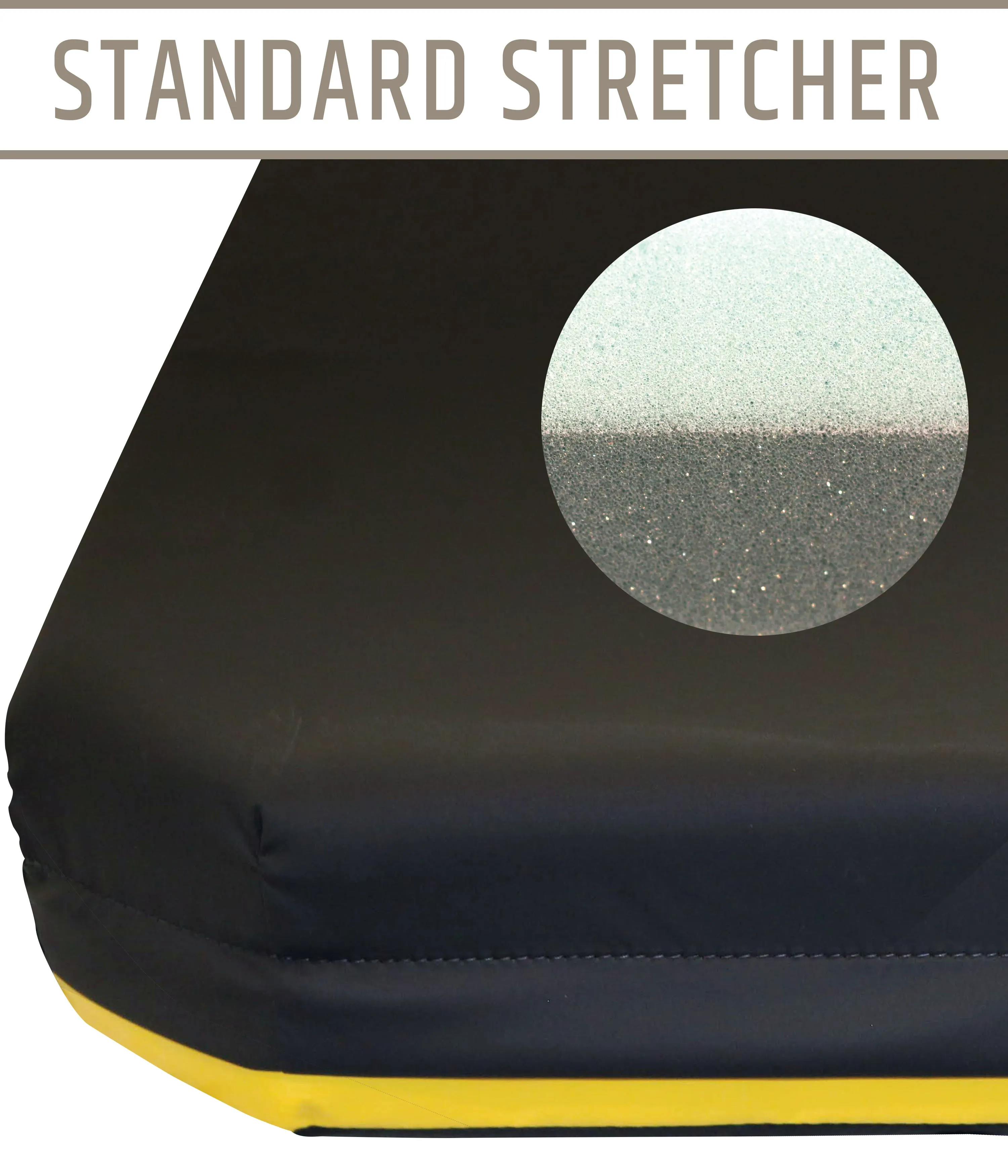 Stryker VIP Table 974 - 4" Standard Stretcher Pad with Color Identifier (26"w)