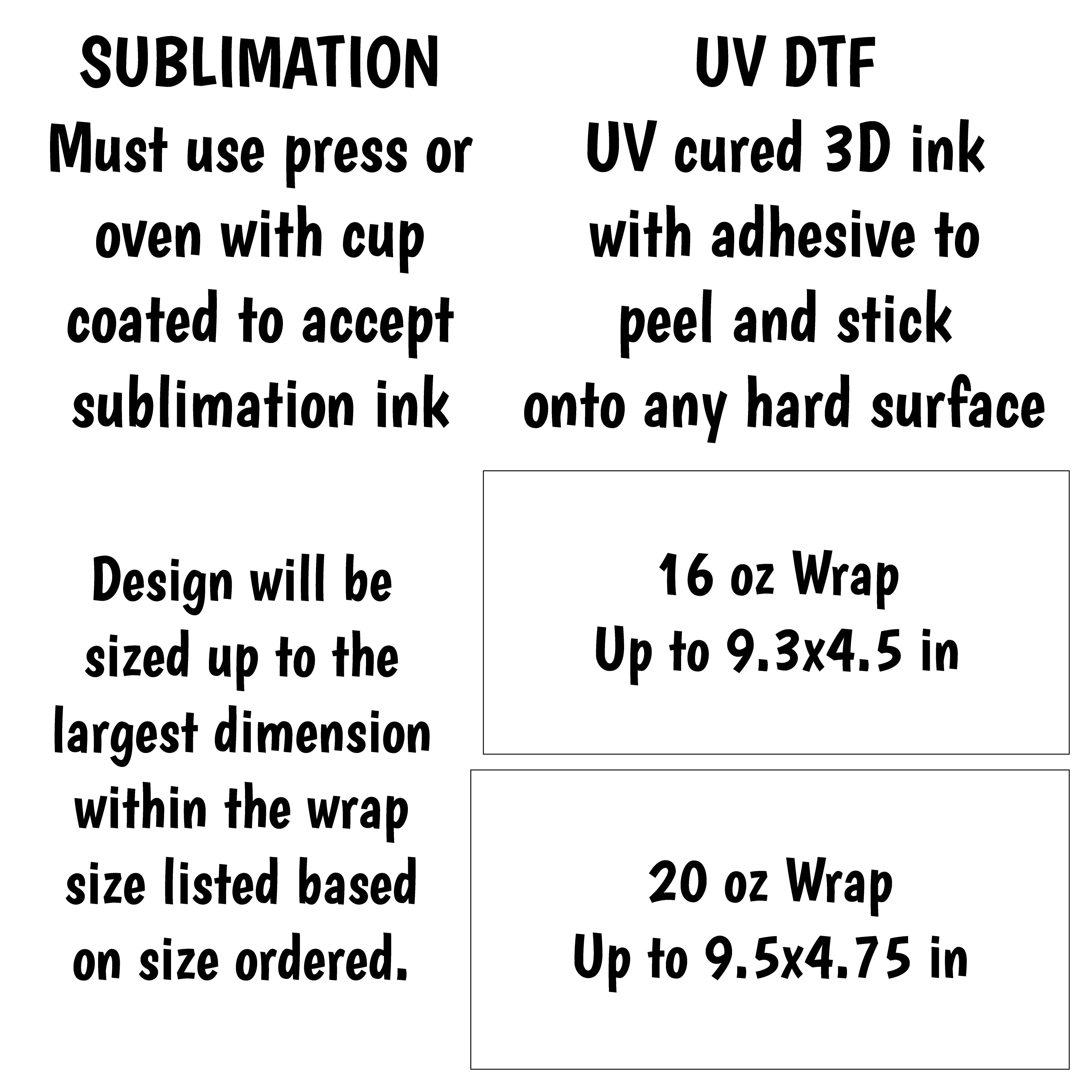 Summer Vibes Wrap for 16/20 oz Cups - UV DTF or Sublimation (SHIPS IN 3-7 BUS DAYS)