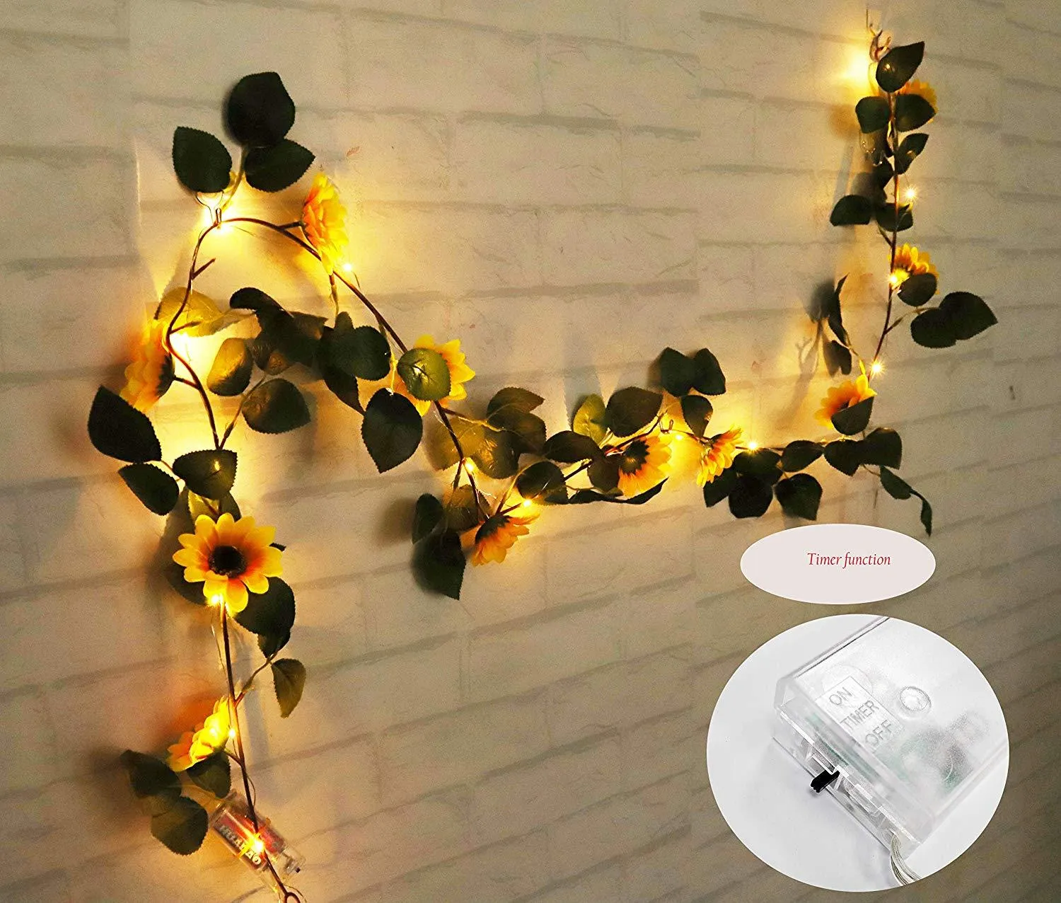 Sunflower LED String Lights