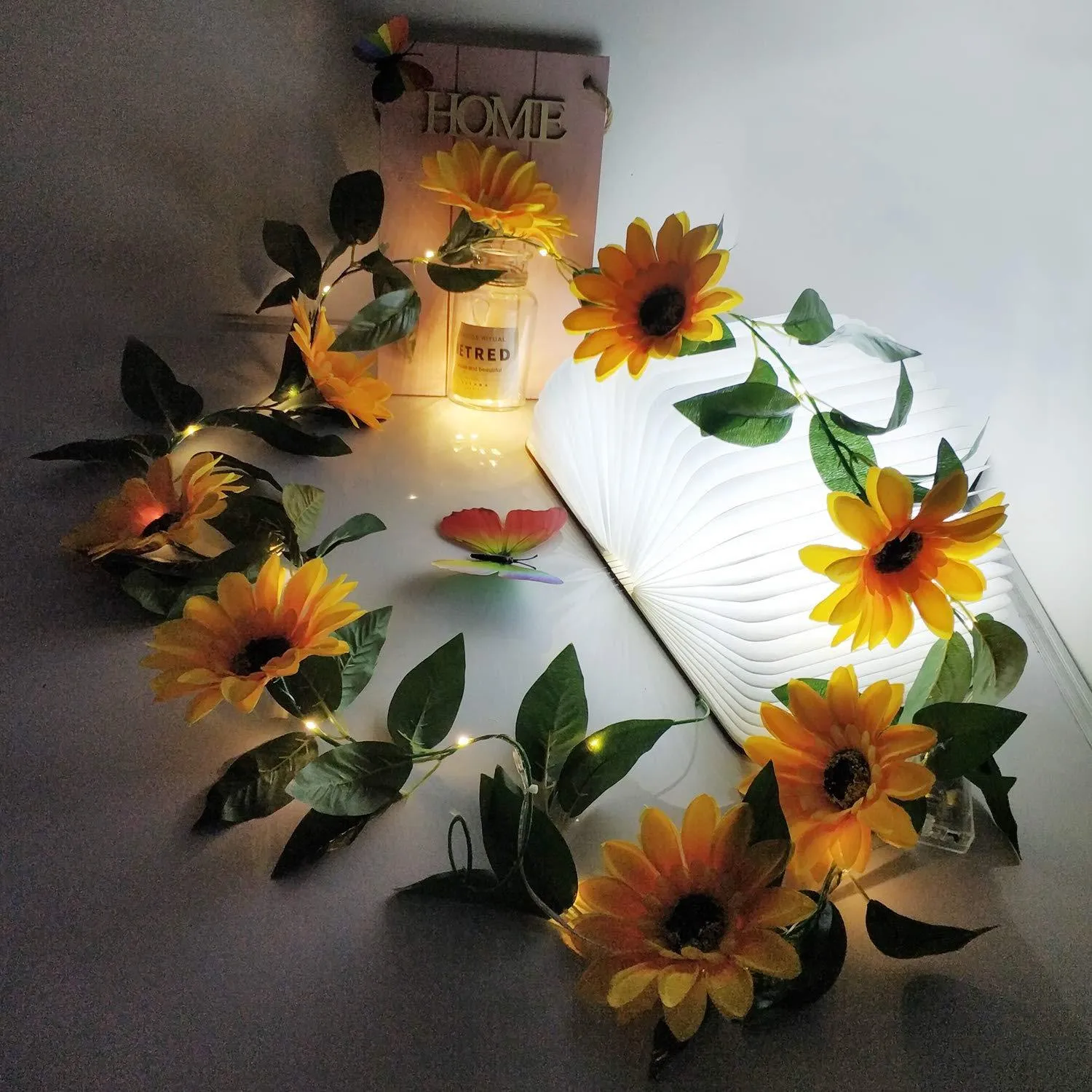 Sunflower LED String Lights