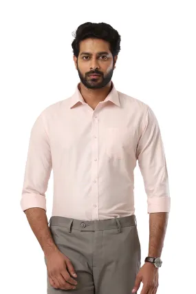 Super Soft -  Lemonade Pink Formal Shirts for Men | Ariser