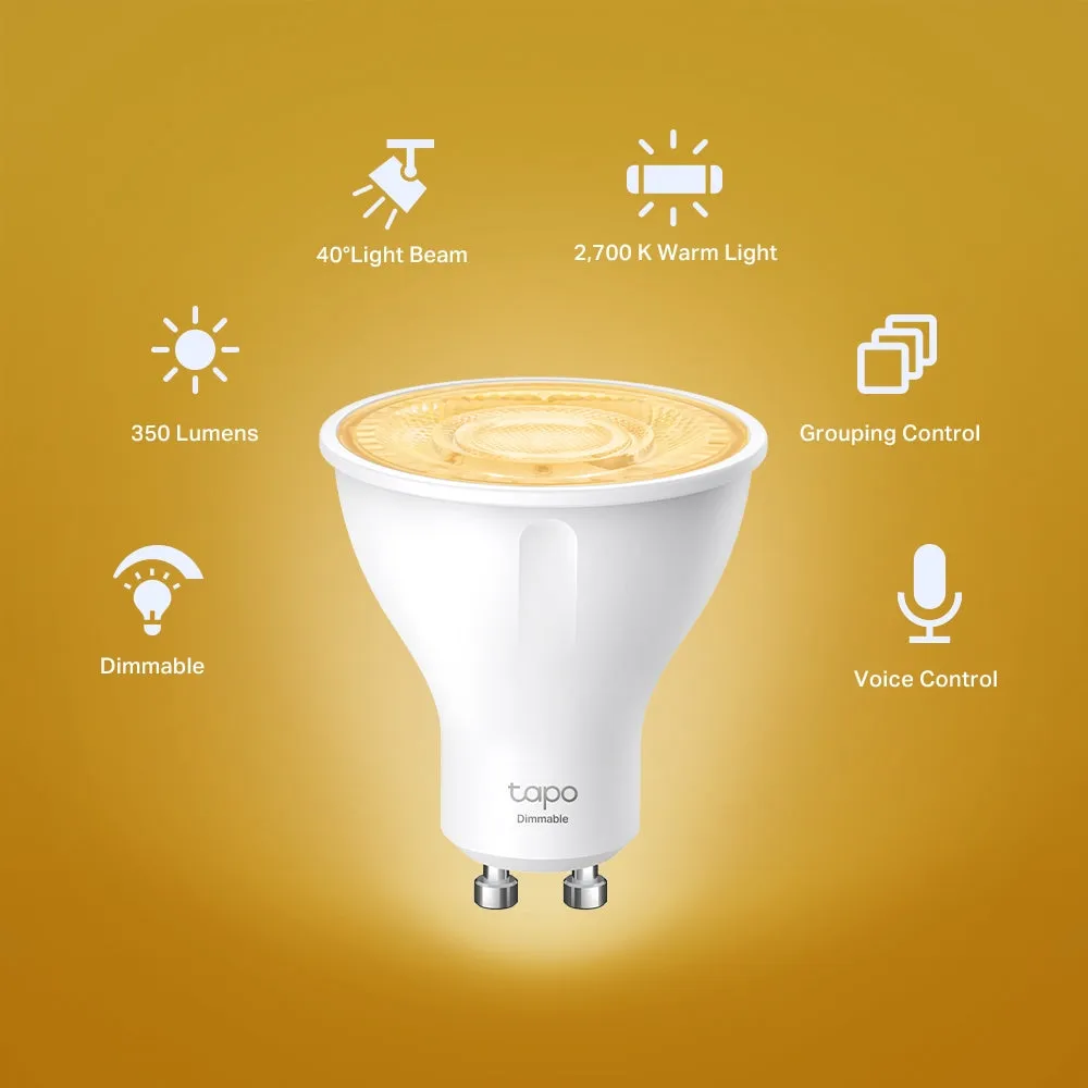 Tapo Smart Wi-Fi Spotlight Dimmable