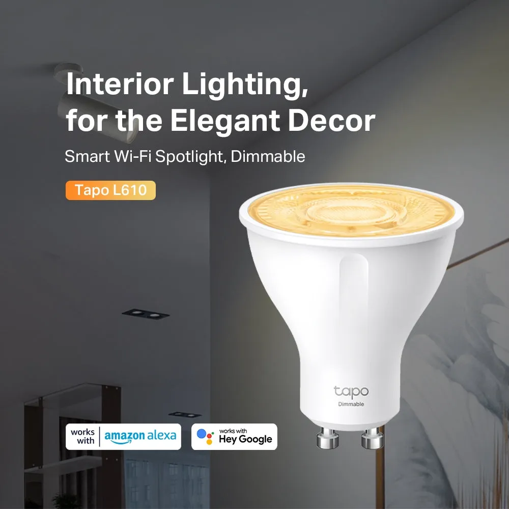 Tapo Smart Wi-Fi Spotlight Dimmable