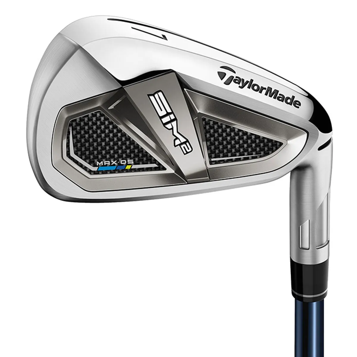 TaylorMade Sim 2 Max OS Golf Irons | Steel