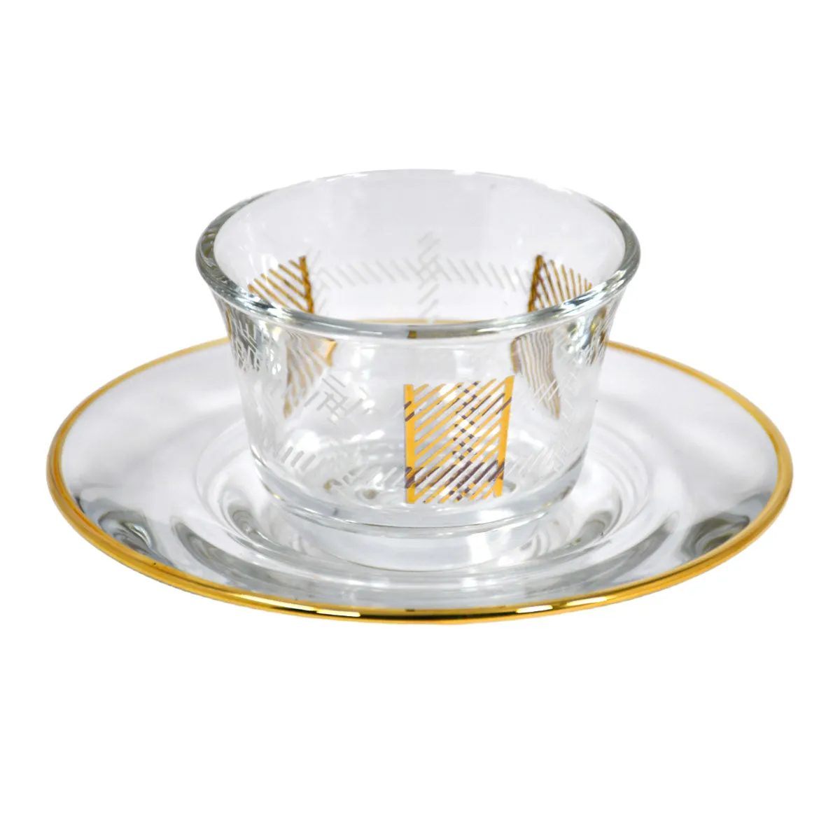 Tea & Coffee Glass Set (19 Pieces)