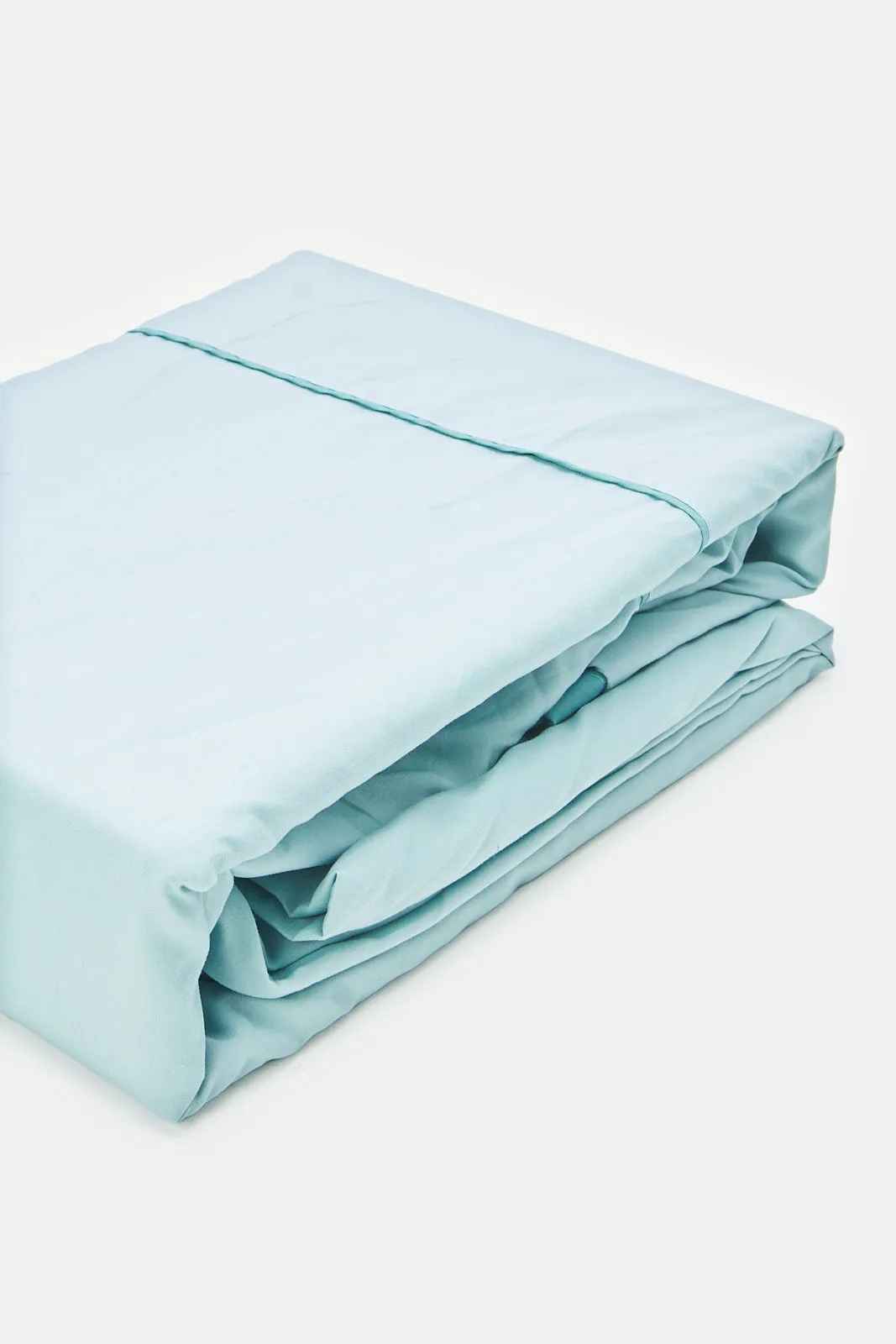 Teal Reversible 2-Piece Duvet Cover Set
 (Single Size)