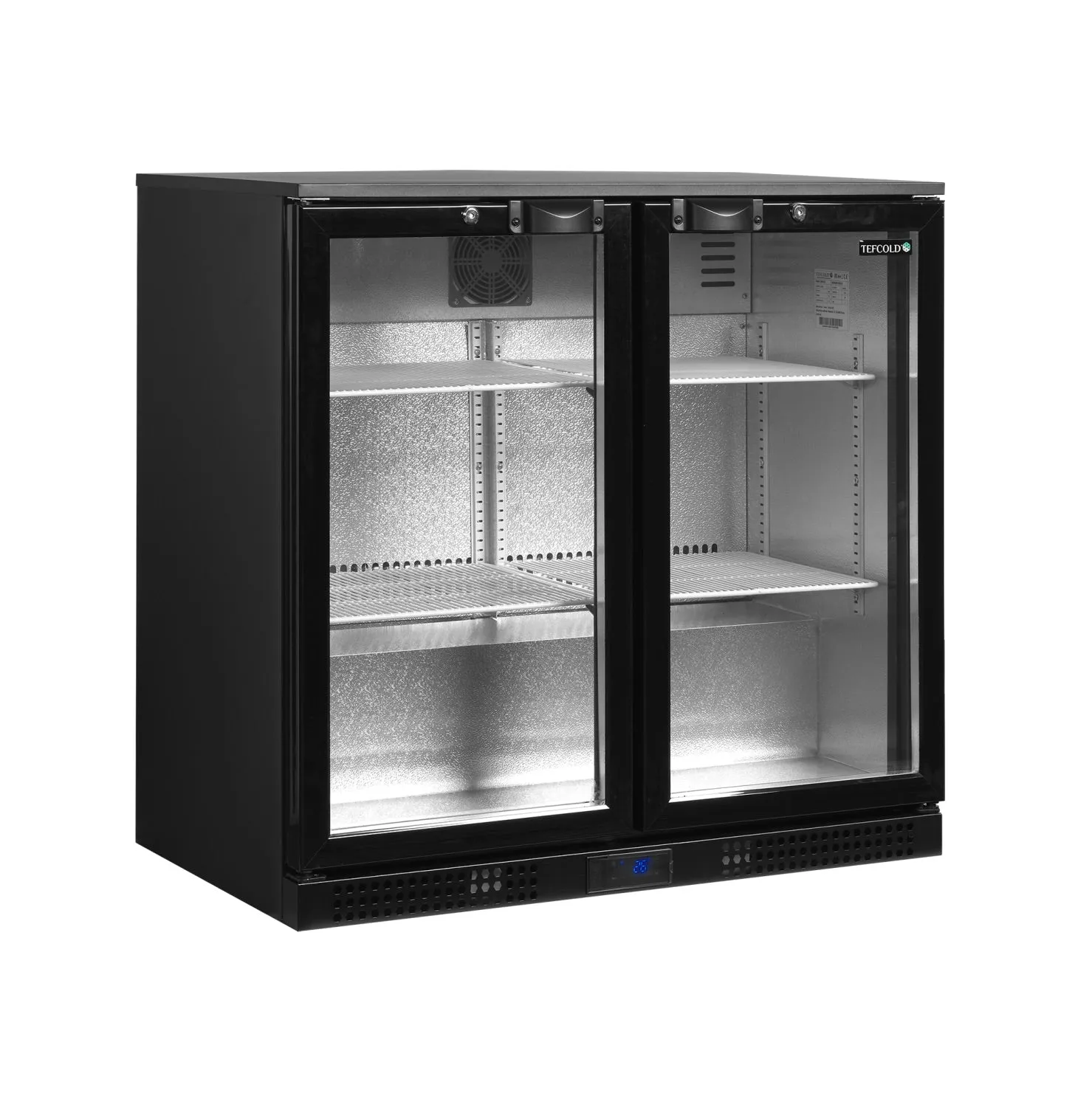 Tefcold Double Hinged Door Bottle Cooler - DB201H