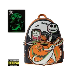 The Nightmare Before Christmas Disney 100 Glow-in-the-Dark Mini-Backpack [EE Exclusive]