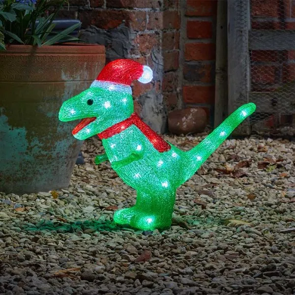 Three Kings Large InLit Ice Dino