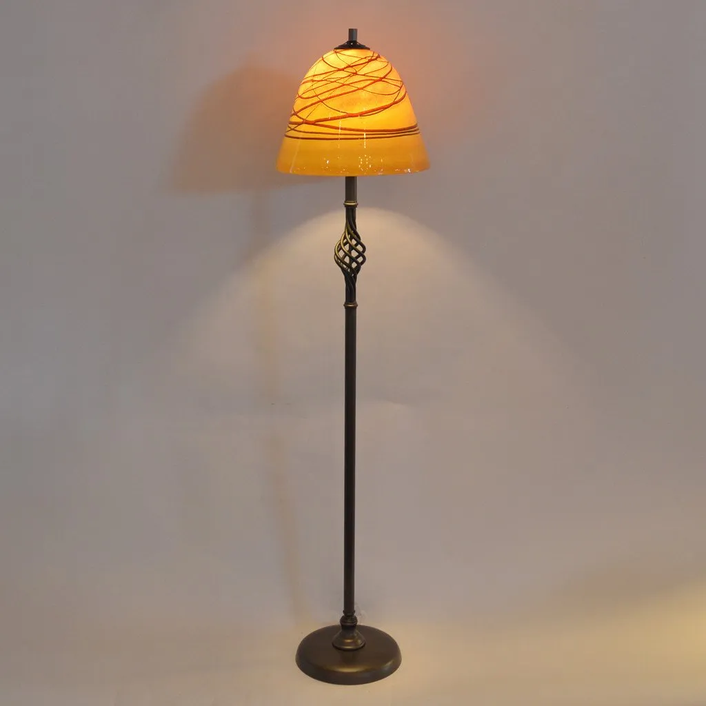 Twist Basket Floor Lamp