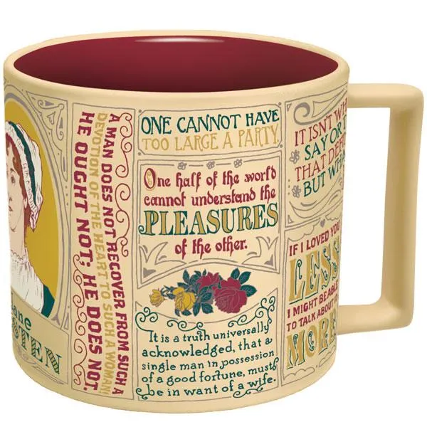 UPG Jane Austen Regency Quotes Mug