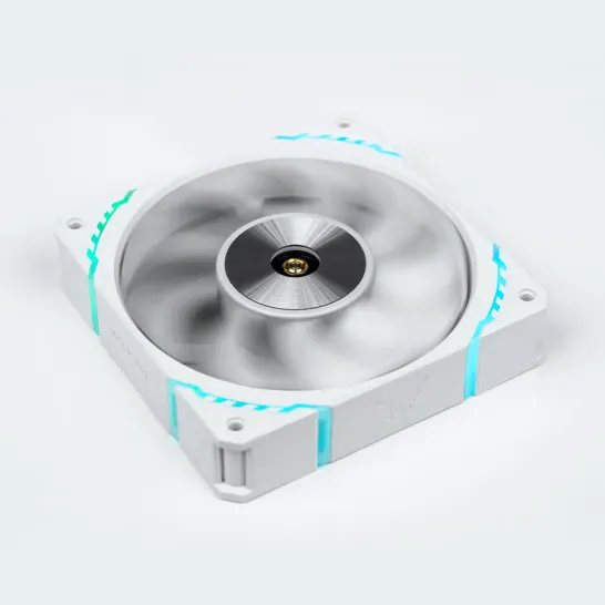 Valkyrie ARGB 12CM PWM 正葉 Case Fan - White 白色 VK-S12-WH