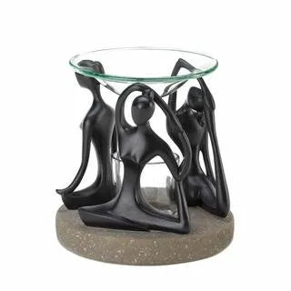 Various Yoga Position Oil Warmer