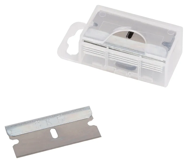 Vulcan Razor Blade, 1-1/2 in L, with Dispenser :CD 10: QUANTITY: 1