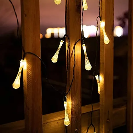 Waterdrop Shape LED Decorative String Lights