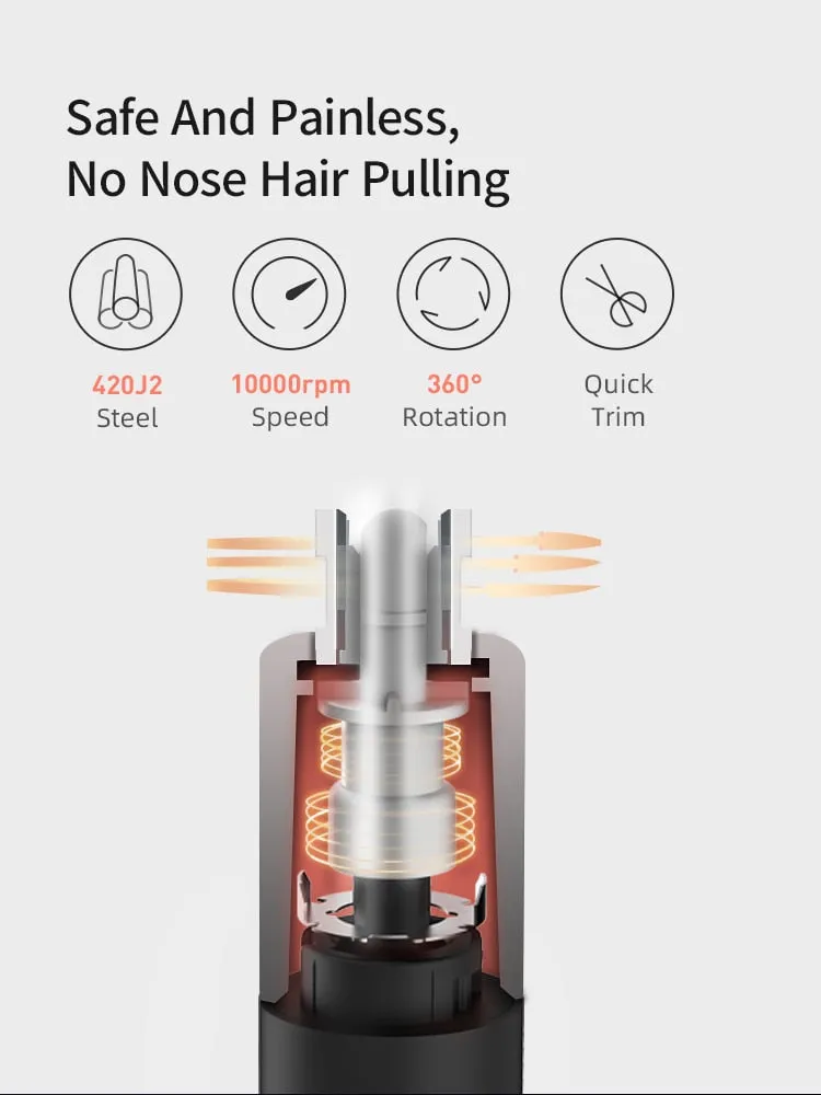 Waterproof Mini Nose Hair Trimmer