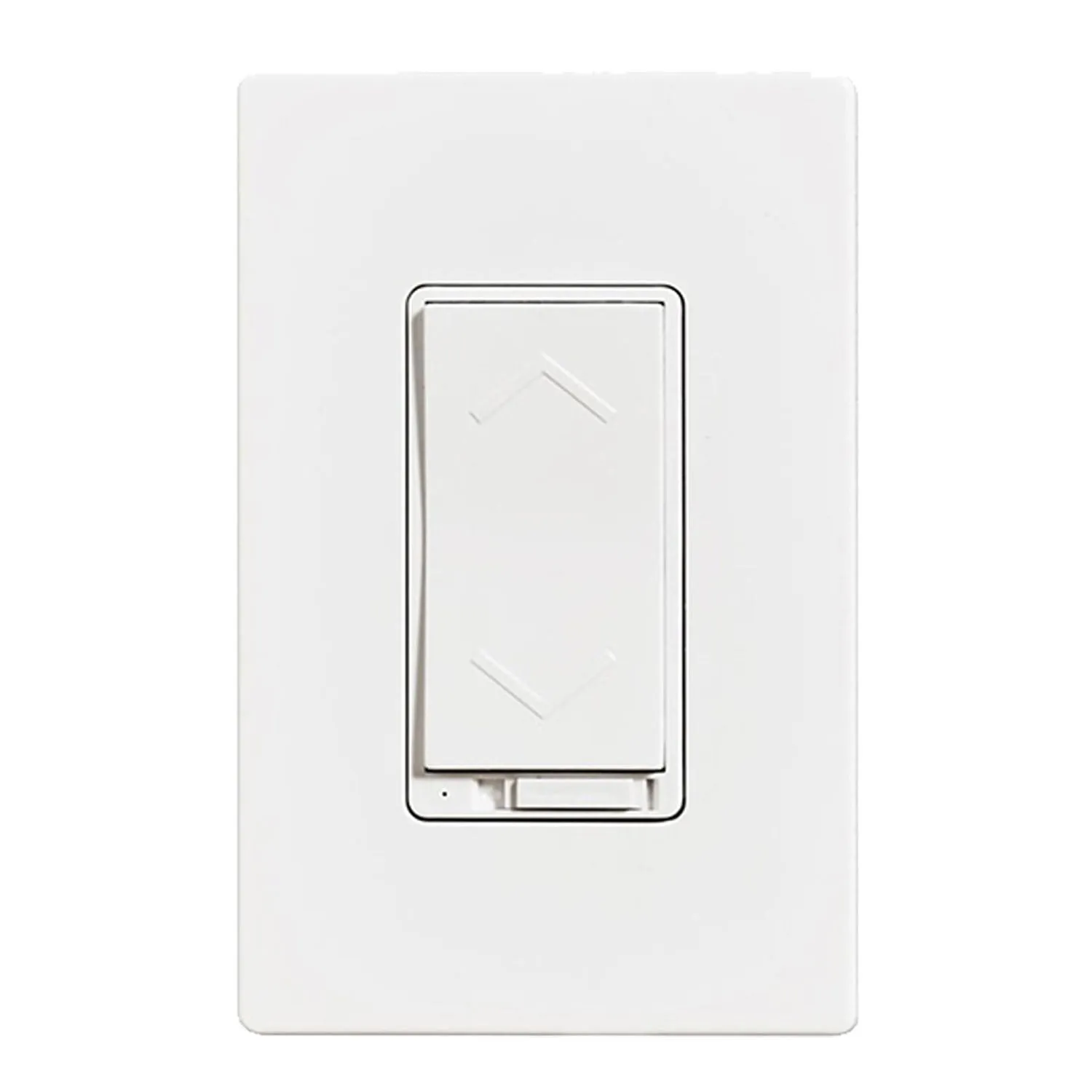 Wi-Fi Smart Dimmer Switch, 150-Watts LED, Single Pole or 3-Way, Glossy White