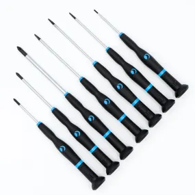 WITTE 89342 7 Piece WITTRON Precision Slotted and Phillips Screwdriver Set