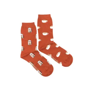 Women's French Press Mismatched Socks