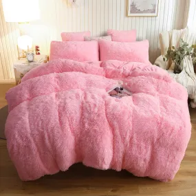 XEGE - Faux Fur Duvet Cover